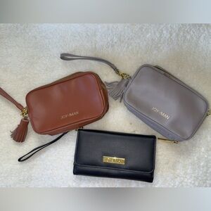 JOY & IMÁN a Wristlet $60 all